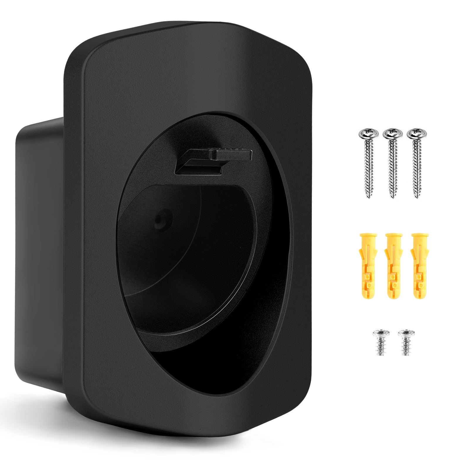 Rheidon Type 2 EV cable wall mount holder with included screws for simple and stable installation