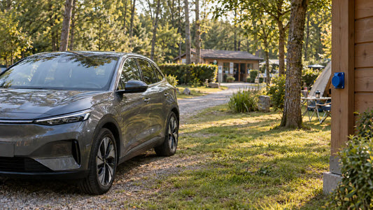 Can you charge an electric car at a campsite? What to check before you travel