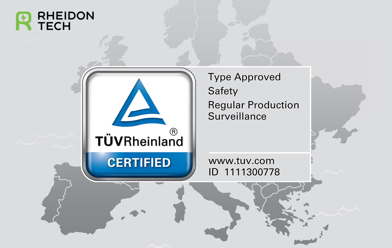 Understanding TÜV Certification for EV Chargers – Rheidon Tech