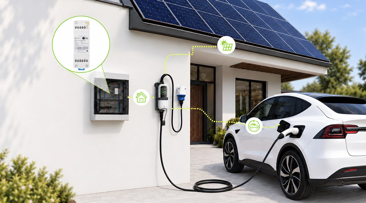 Rheidon electric vehicle charging scene