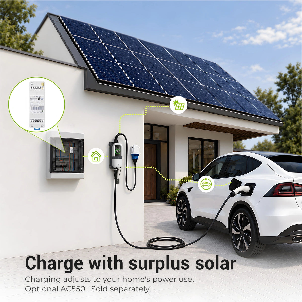 Rheidon 7.2 kW Smart Portable EV Charger | PC200-7K2