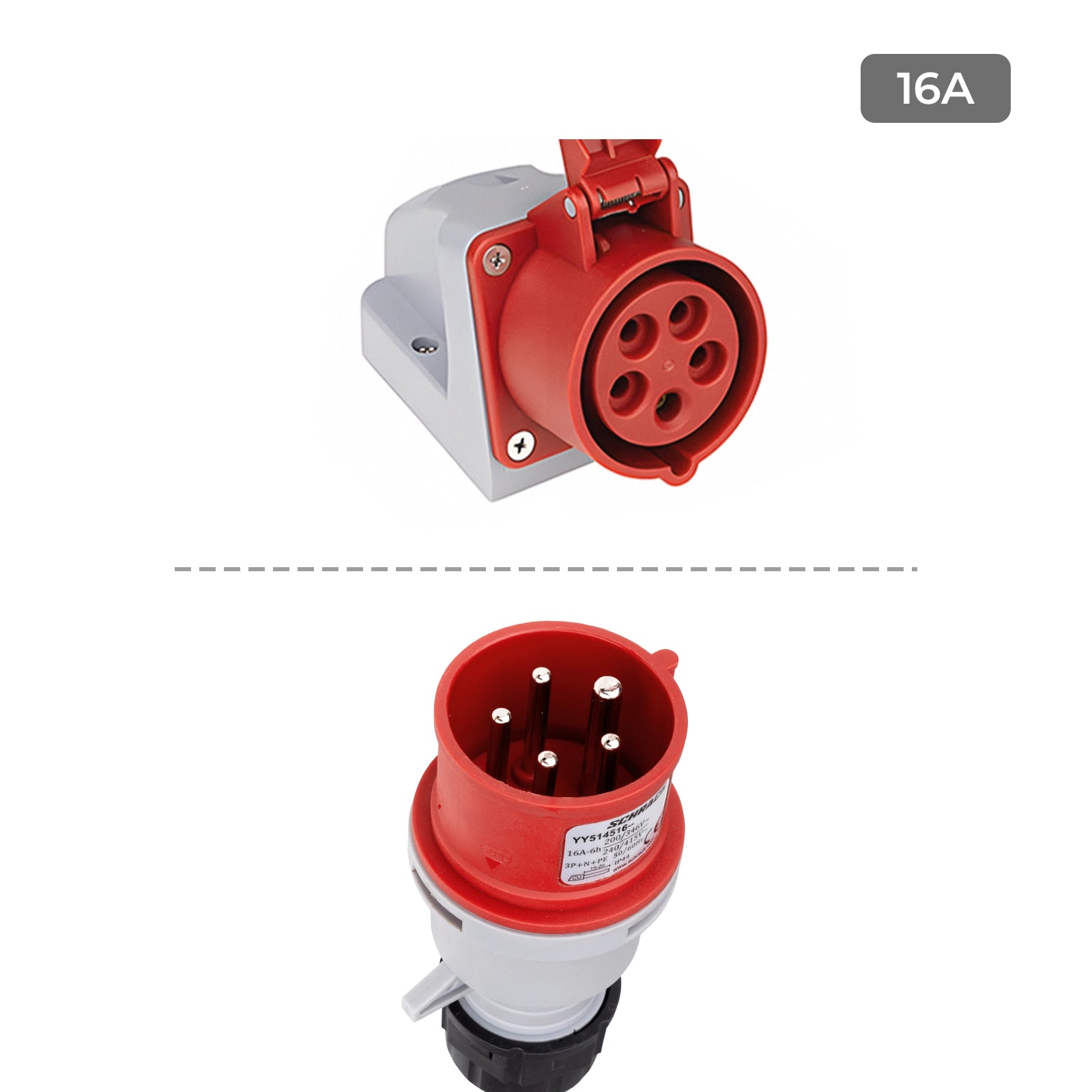 Three-phase 400V · 16A