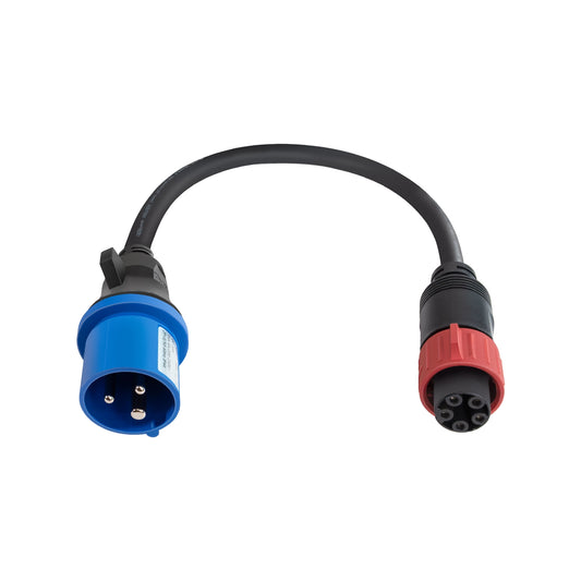 Quick-Switch Adapter for the PC200 Pro 11K — CEE Blue 16A 3-pin