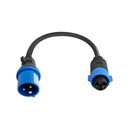 Quick-Switch Adapter for the PC200 Pro 7K4 — CEE Blue 16A 3-pin