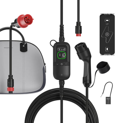 Rheidon PC200-Pro-11K  | Portable EV Charger – Universal Plug Compatibility