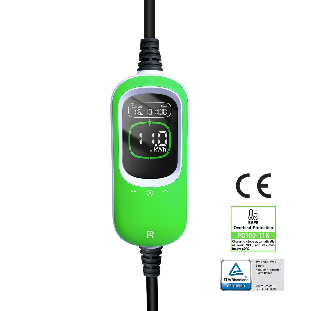 Rheidon 11 kW Portable EV Charger PC100-11K