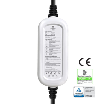 Rheidon 11 kW Portable EV Charger PC100-11K