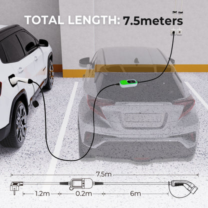 Rheidon 7.2 kW Portable EV Charger PC100-7K2