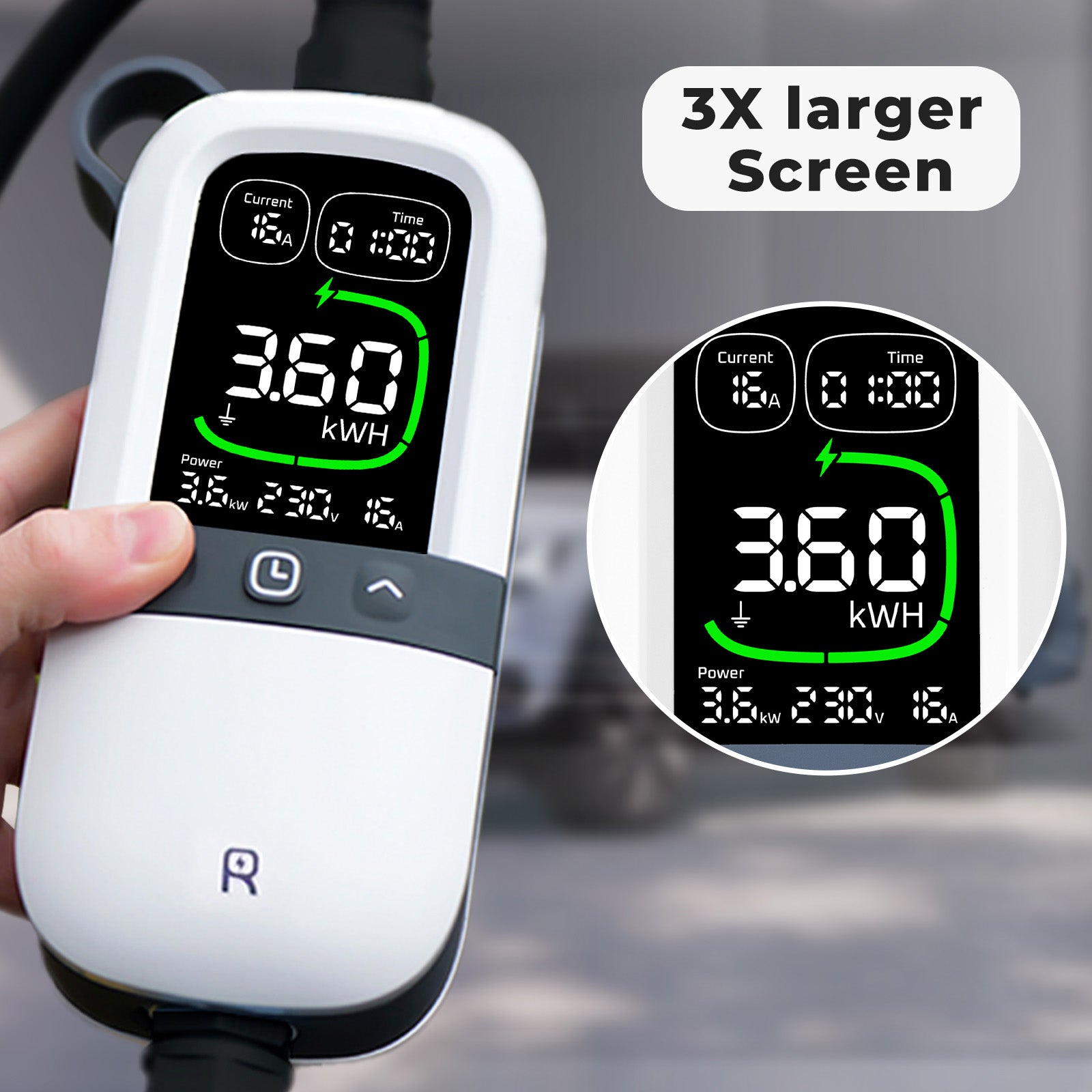 Rheidon 3.6 kW Portable EV Charger - Rheidon Tech