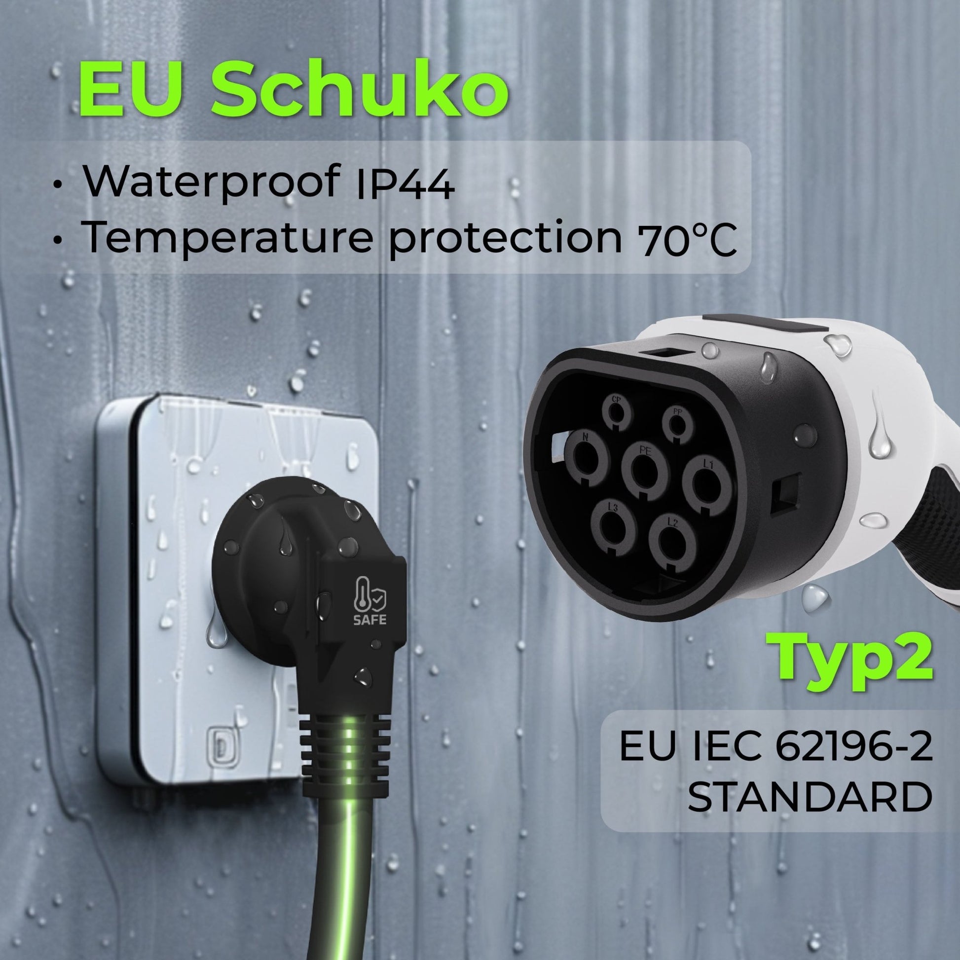 Rheidon 3.6 kW Portable EV Charger - Rheidon Tech