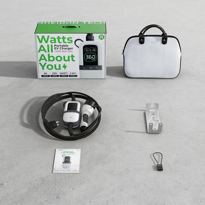 Rheidon 3.6 kW TÜV-Certified Portable EV Charger | PC200-3K6