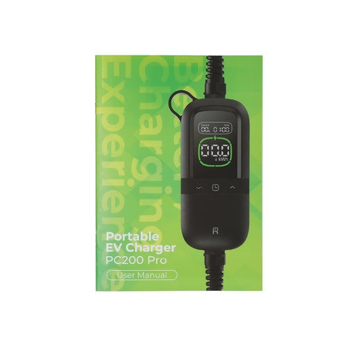 User manual for the Rheidon PC200 Pro-11K portable EV charger